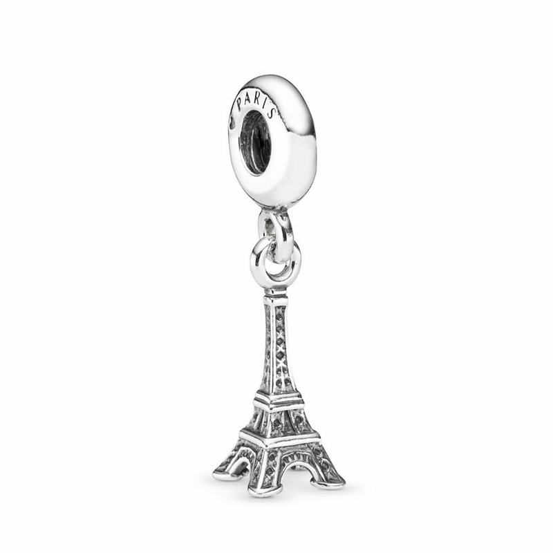 Pandora Eiffel Tower Dangle Charm - Sterling Silver - Canada | DN3814EO